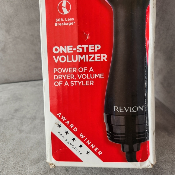 Revlon One Step Volumizer blow dryer brush black hair styling tool volume beauty - Picture 9 of 9